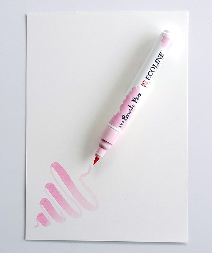Ecoline Brush Pen set, pastels- INK & LISE - Ink & Lise Webshop